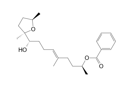4-Nonene-1,8-diol, 5-methyl-1-(tetrahydro-2,5-dimethyl-2-furanyl)-, 8-benzoate, [2R-[2.alpha.(1S*,4E,8S*),5.beta.]]-