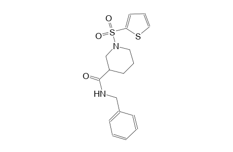 N-benzyl-1-(2-thienylsulfonyl)-3-piperidinecarboxamide