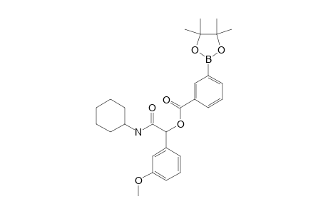 2-(CYCLOHEXYLAMINO)-1-(3-METHOXYPHENYL)-2-OXO-ETHYL-3-(4,4,5,5-TETRAMETHYL-1,3,2-DIOXABOROLAN-2-YL)-BENZOATE