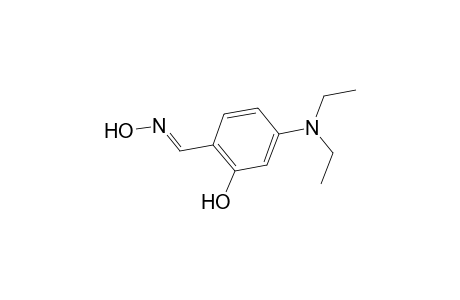 4-(Diethylamino)-2-hydroxybenzaldehyde oxime
