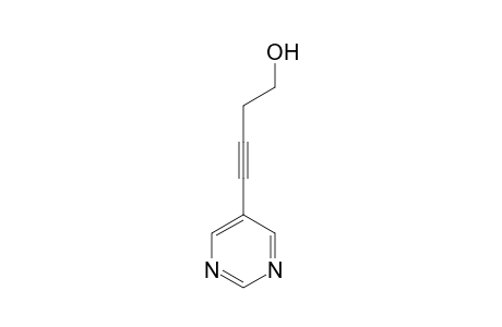 3-Butyn-1-ol, 4-(5-pyrimidinyl)-