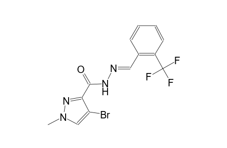 4-bromo-1-methyl-N'-{(E)-[2-(trifluoromethyl)phenyl]methylidene}-1H-pyrazole-3-carbohydrazide