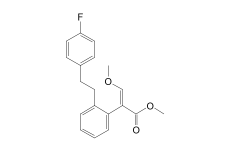 Benzeneacetic acid, 2-[2-(4-fluorophenyl)ethyl]-alpha-(methoxymethylene)-, methyl ester, (E)-