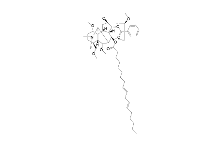 14-BENZOYLDELPHONINE-8-LINOLEATE