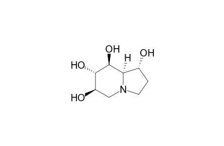 (1R,6R,7S,8S,8aR)-1,6,7,8-Tetrahydroxyindolizidine[(-)-1,6,7,8-tetraepicastanospermine]