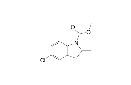 Methyl-5-chloro-2-methylindoline-1-carboxylate