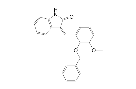 (3Z)-3-[2-(benzyloxy)-3-methoxybenzylidene]-1,3-dihydro-2H-indol-2-one