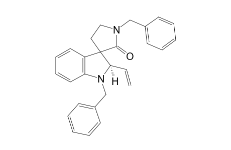 trans-N,N'-Dibenzyl-2-vinylspiro[3,3'-(2,3-dihydroindole)pyrrolidin-2'-one]