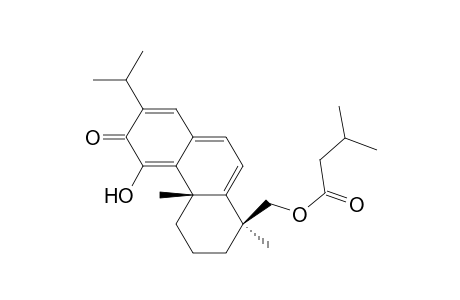 [(1S,4aS)-1,4a-dimethyl-5-oxidanyl-6-oxidanylidene-7-propan-2-yl-3,4-dihydro-2H-phenanthren-1-yl]methyl 3-methylbutanoate