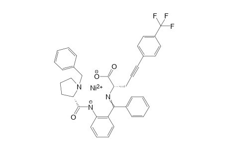 (S)-2-Amino-5-[4-(trifluoromethyl)benzene]pent-4-ynoic acid-Ni-(S)-N-(benzylprolyl)aminobenzophenone