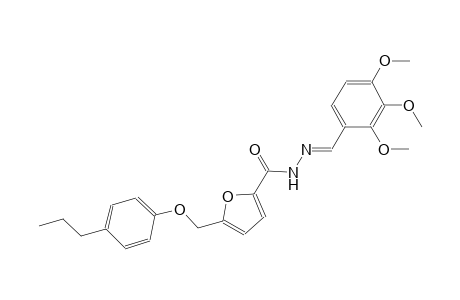 5-[(4-propylphenoxy)methyl]-N'-[(E)-(2,3,4-trimethoxyphenyl)methylidene]-2-furohydrazide