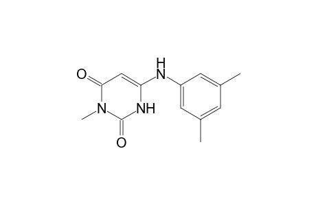 2,4(1H,3H)-Pyrimidinedione, 6-[(3,5-dimethylphenyl)amino]-3-methyl-