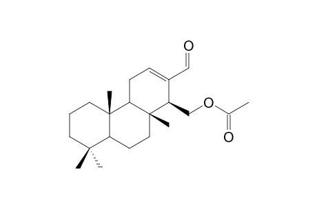 [(1S,4bS,10aR)-2-formyl-4b,8,8,10a-tetramethyl-4,4a,5,6,7,8a,9,10-octahydro-1H-phenanthren-1-yl]methyl acetate
