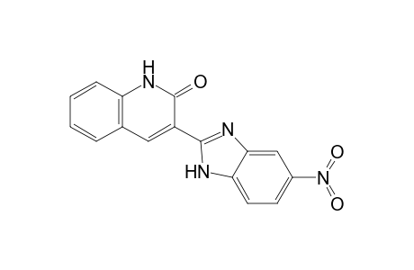 3-(5-Nitro-1H-benzo[d]imidazol-2-yl)quinolin-2(1H)-one