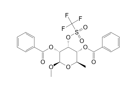 METHYL-2,4-DI-O-BENZOYL-6-DEOXY-3-O-TRIFLUOROMETHANESULFONYL-BETA-D-ALLOSIDE