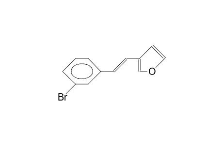 3-(3-Bromo-styryl)-furan