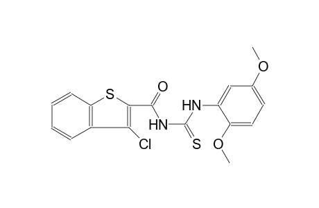 N-[(3-chloro-1-benzothien-2-yl)carbonyl]-N'-(2,5-dimethoxyphenyl)thiourea