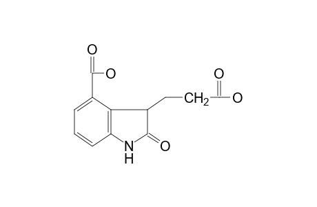 4-carboxy-2-oxo-3-indolinepropionic acid