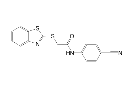 2-(1,3-benzothiazol-2-ylsulfanyl)-N-(4-cyanophenyl)acetamide