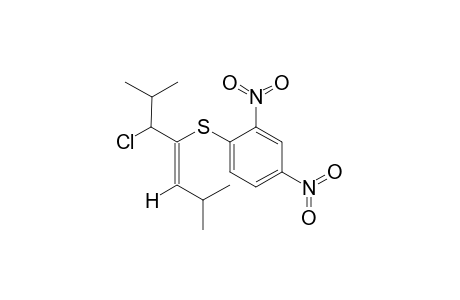Z-5-CHLORO-2,6-DIMETHYL-3-HEPTEN-4-YL-2',4'-DINITROPHENYL-SULPHIDE