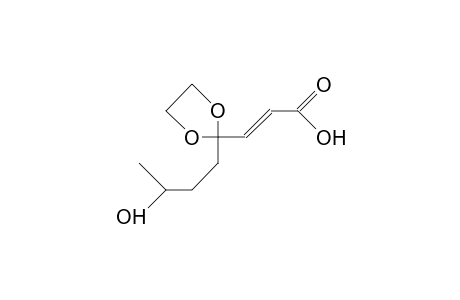 4,4-Ethylenedioxy-7-hydroxy-2-octenoic acid