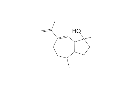 7-(1-Methyl-ethenyl)-1-hydroxy-1,4-dimethyl-1,2,4,5-[3H,6H]octahydroazulene