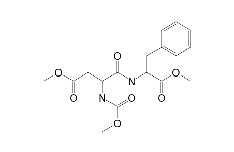 Aspartame, N-methoxycarbonyl-, methyl ester