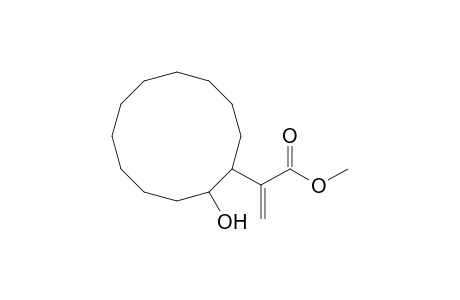 2-Hydroxy-1-[1-(methoxycarbonyl)ethenyl]cyclododecane