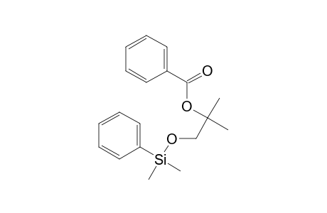2-Propanol, 1-[(dimethylphenylsilyl)oxy]-2-methyl-, benzoate