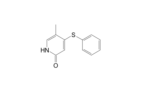 5-Methyl-4-(phenylthio)pyridin-2(1H)-one