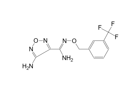 1,2,5-oxadiazole-3-carboximidamide, 4-amino-N'-[[3-(trifluoromethyl)phenyl]methoxy]-