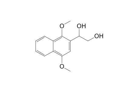 1-(1,4-dimethoxy-2-naphthalenyl)ethane-1,2-diol