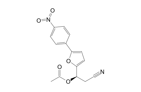 R-3-[5-(4-Nitrophenyl)furan-2-yl]-3-acetoxypropanenitrile