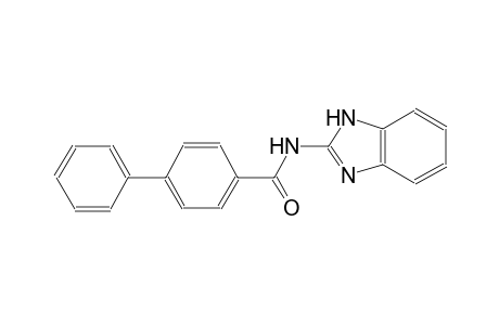 N-(1H-benzimidazol-2-yl)[1,1'-biphenyl]-4-carboxamide
