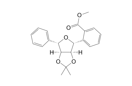 ((3aR,4R,6S,6aS)-2,2-Dimethyl-6-phenyl-tetrahydrofuro[3,4-d][1,3]dioxol-4-yl)methyl benzoate
