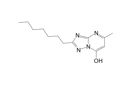 2-Heptyl-5-methyl-[1,2,4]triazolo[1,5-a]pyrimidin-7-ol