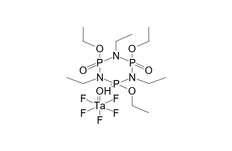 TANTALUM PENTAFLUORIDE 1,3,5-TRIETHOXY-2,4,6-TRIETHYL-1,3,5-TRIOXOCYCLOTRIPHOSPHAZANE COMPLEX