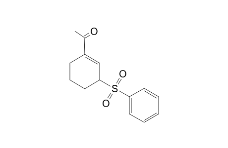 1-[3-(Phenylsulfonylcyclohexenyl)]ethanone
