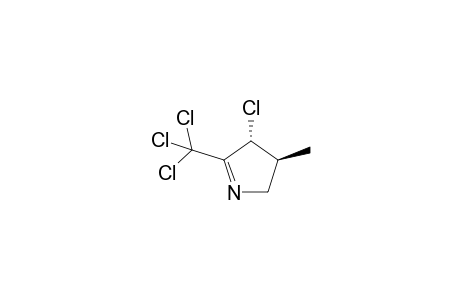 (3R,4S)-3-Chloro-4-methyl-2-trichloromethyl-1-pyrroline
