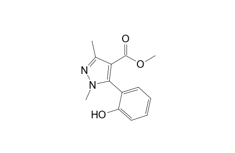 5-(2-Hydroxyphenyl)-1,3-dimethyl-1H-pyrazol-4-carboxylic acid methyl ester