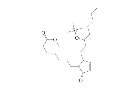 Methyl 7-(3-(3-trimethylsiloxy-1-octenyl)-1-oxocyclopent-4-en-2-yl)heptanoate