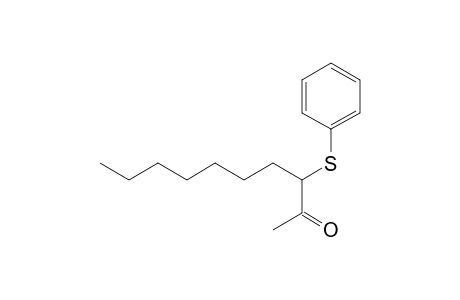 3-(Phenylthio)-2-decanone