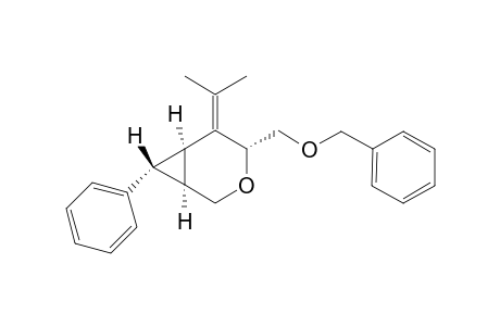 (1S*,4R*,6S*,7S*)-4-Benzyloxymethyl-5-isopropylidene-7-phenyl-3-oxabicyclo[4.1.0]-heptane
