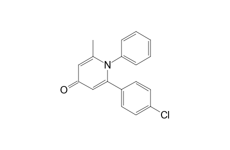 2-(4-Chlorophenyl)-6-methyl-1-phenylpyridin-4-one