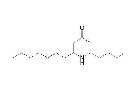 2-Butyl-6-heptyl-4-piperidone