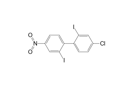 1-(4-Chloranyl-2-iodanyl-phenyl)-2-iodanyl-4-nitro-benzene