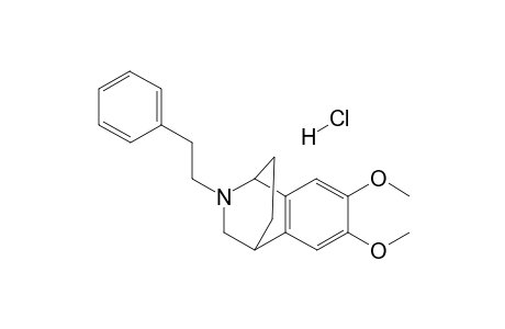Hydrochloride of 1,4-Ethano-2-(2-phenylethyl)-6,7-dimethoxy-1,2,3,4-tetrahydroisoquinoline