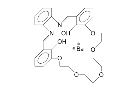Octahydro-3,7:21,25-dimetheno-8,11,14,17,20,1,24-benzopentaoxadiaza-cyclononacosine-32,33-diol-/per-O/barium dication