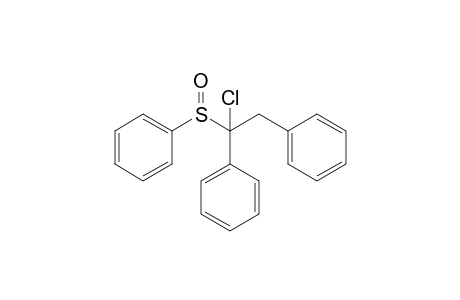1-Chloro-1,2-diphenylethyl phenyl sulfoxide