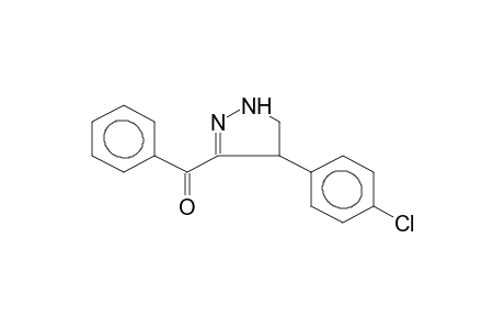 3-BENZOYL-4-(4-CHLOROPHENYL)-2-PYRAZOLINE